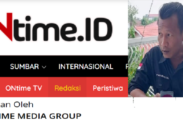Gagal paham UU Keterbukaan Publik Nurfandri PimRed ONtime.ID Langgar UU No. 19 Tahun 2016 Tentang ITE