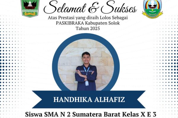 Siswa-Siswi Smandasum Lolos PASKIBRAKA Tingkat Kabupaten Solok